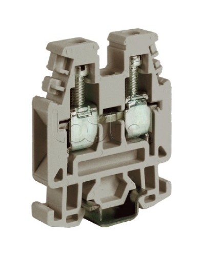 Зажим 4 кв.мм серый DKC ZRP300GR в Калуге Крепежные изделия Pintop.ru