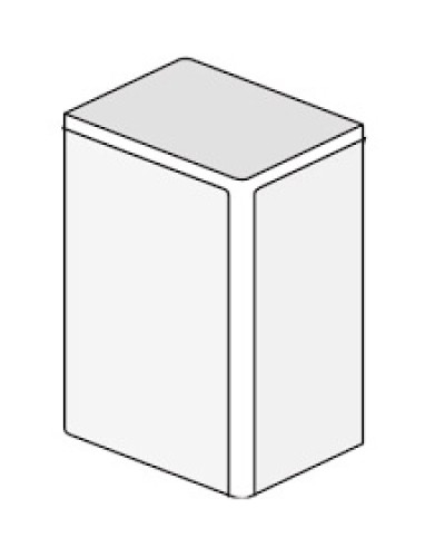 Заглушка коричневая DKC 00580B в Калуге Аксессуары для кабель-канала Pintop.ru