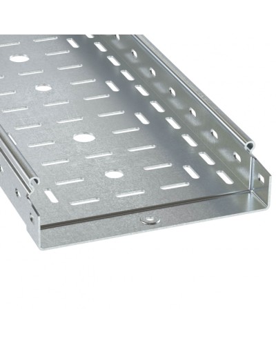 Лоток перф. 500x50x3000 толщ.1,5 мм DKC (3526715) в Калуге Кабельные лотки Pintop.ru