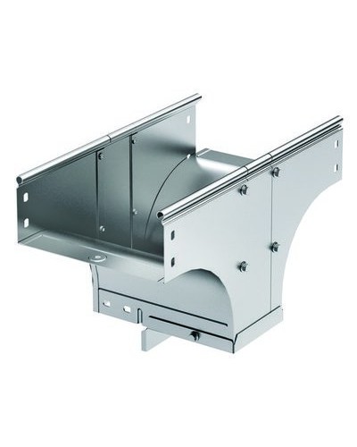 Ответвитель-переходник TDSR T-обр. вертикальный 500/200 в комплекте с крепежными элементами и соединительными в Калуге Аксессуары для лотков Pintop.ru