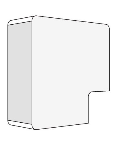 Угол плоский 30x10 APM (40 шт/уп) DKC 00408 в Калуге Аксессуары для кабель-канала Pintop.ru