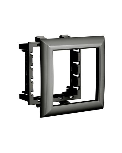 Рамка-суппорт Avanti черный для In-liner Front, 2 мод. DKC 4402912 в Калуге Аксессуары для лотков Pintop.ru