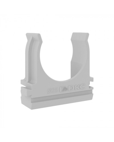 Держатель с защелкой, д.25мм, в упаковках по 5шт. DKC (51025R5) в Калуге Держатели, клипсы, скобы Pintop.ru