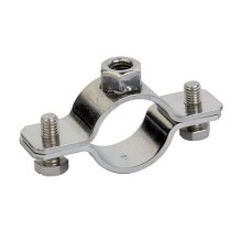 Хомут трубный 4" (112-118 мм) М10 оцинкованная сталь DKC 6040-P04