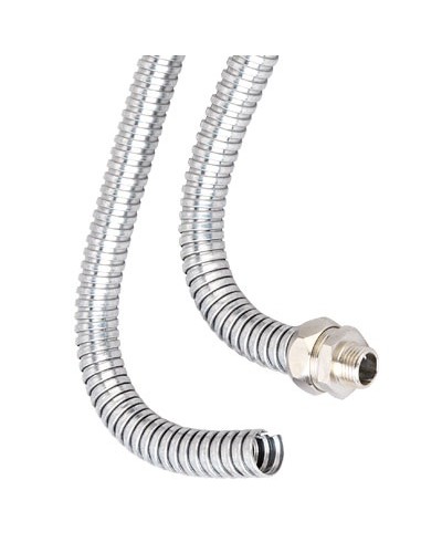 Металлорукав из оцинкованной стали DN 40мм, Dвн 40,0 мм, Dнар 44,5 мм, IP40, 25м DKC 667R4044 в Калуге Металлорукав Pintop.ru