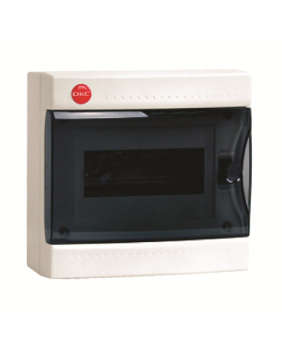 Щиток настенный с усиленным клеммным блоком, 8 модулей, IP41, цвет белый DKC 84708 в Калуге Боксы для автоматов Pintop.ru