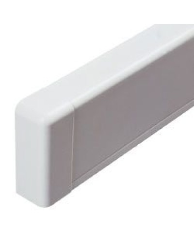 Заглушка для плинтусного короба 100х40 мм белый DKC AIR10045 в Калуге Аксессуары для стоек и шкафов Pintop.ru