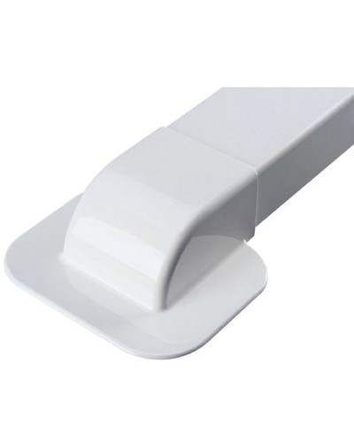 Ввод в стену под углом 90 град. для короба 120х60 мм DKC AIR12068 в Калуге Аксессуары для стоек и шкафов Pintop.ru