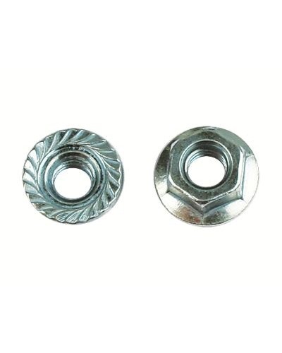 Гайка с насечкой, препятствующей откручиванию М5 (200 шт/уп) DKC (CM100500) в Калуге Крепеж Pintop.ru