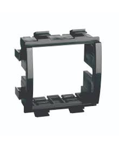 Каркас под 2 модуля Brava, чёрный DKC (F0000MB) в Калуге Блоки розеток Pintop.ru