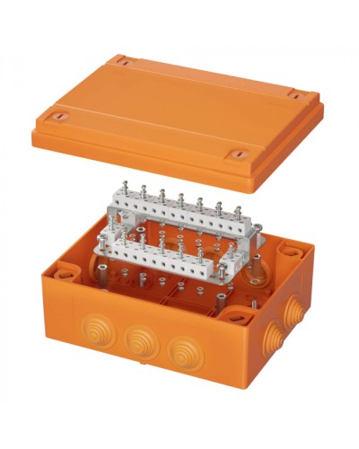 Коробка пластиковая FS с кабельными вводами иклеммниками DKC (FSB414004) в Калуге Распределительные коробки Pintop.ru