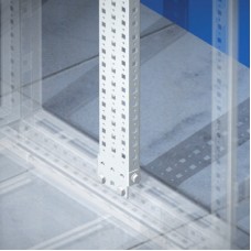 Рейки вертикальные для шкафов CQE высотой 2000 мм (2 шт/уп) DKC R5PDV20