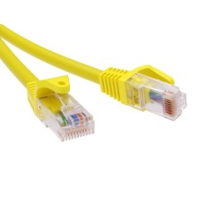 Патч-корд неэкранированный CAT6 U/UTP 4х2, LSZH, желтый, 10м DKC RN6UU4500YL