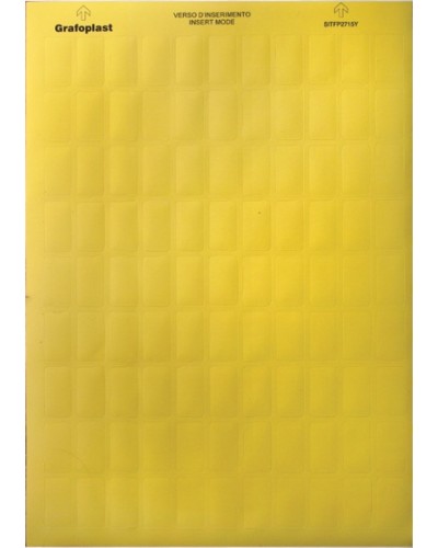 Табличка маркировочная, полиэстер DKC SITFP0615Y в Калуге Полки для шкафов и стоек Pintop.ru