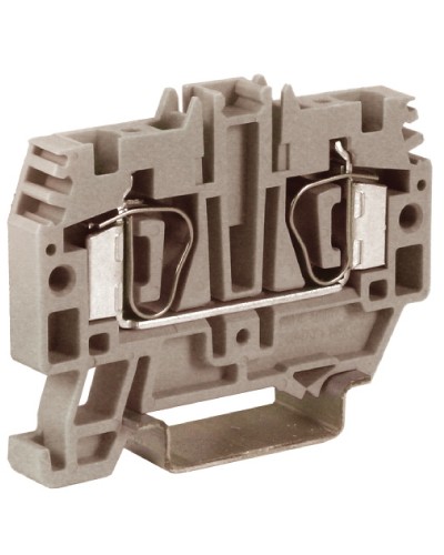 Зажим 4 кв.мм серый DKC ZHM250GR в Калуге Держатели, клипсы, скобы Pintop.ru