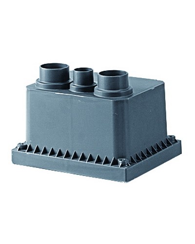 Колодец переходной смотровой 225x175x145 с крышкой для двустенных труб DKC (025001) в Калуге Повороты, муфты, тройники Pintop.ru