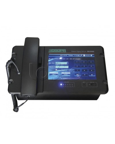 Терминал микрофонный DSPPA MAG-6589 в Калуге Система оповещения и трансляции Dsppa Pintop.ru