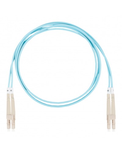 Шнур оптический коммутационный (патч-корд), LC-LC, дуплекс (duplex) OM3, нг(А)-HF, бирюзовый, 1,0 м Datarex DR-220061 в Калуге Патч-корды и пигтейлы Pintop.ru