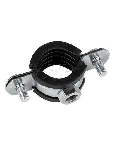 Хомут стальной 1 (32-37 мм), с уплотнителем EKF (hsu1100) в Калуге Стяжки-хомуты Pintop.ru