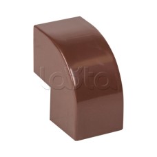 Угол внешний (25х25) (4 шт) темное дерево EKF-Plast (obd-25-25x4)