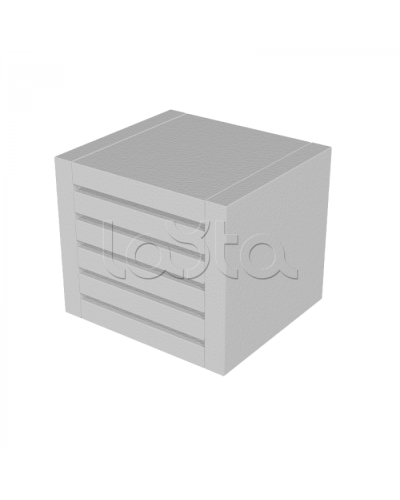 Вентиляционный блок TEHSTRONG VB 100x100x55 (EI 150) EKF (vb10055) в Калуге Аксессуары для лотков Pintop.ru