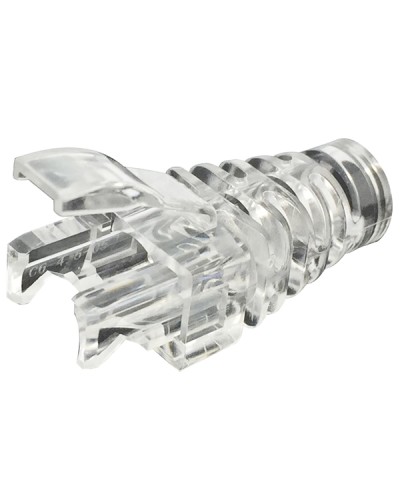 Гибкий хвостовик Q-PLUG, 6,0 мм, без цвета, упаковка 50 штук Eurolan (13A-00-11WT) в Калуге Коннекторы и разъемы Pintop.ru