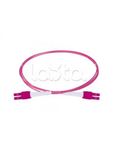 Оптический шнур HD, OM4, 2×50/125, дуплекс LC - дуплекс LC, UNIBOOT PUSH-PULL, 10 м Eurolan (41B-40-LC-LC-10) в Калуге Патч-корды и пигтейлы Pintop.ru