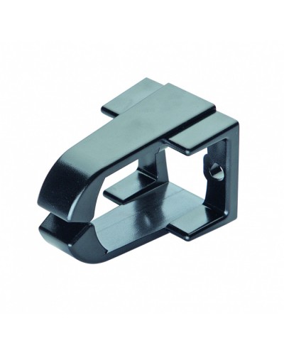 Кольцо пластик, 43 x 65 x 43 мм, черный Eurolan (60A-19-02BL) в Калуге Аксессуары для стоек и шкафов Pintop.ru