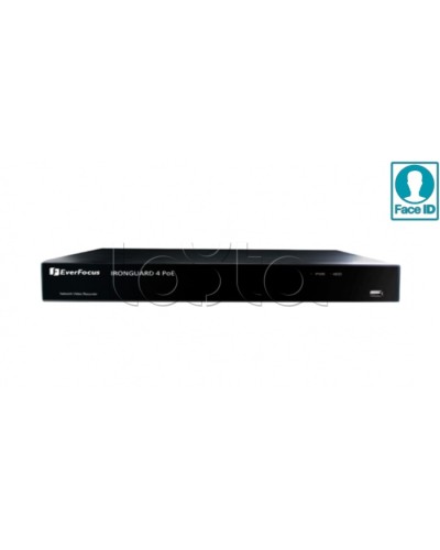 IP-видеорегистратор 16-ти канальный EverFocus IRONGUARD 16 PoE в Калуге IP Видеорегистраторы Pintop.ru