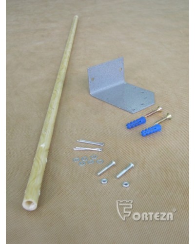 Комплект монтажных частей извещателя РЕЛЬЕФ Forteza КМЧ-СТ1 в Калуге Аксессуары для средств охраны периметра Pintop.ru