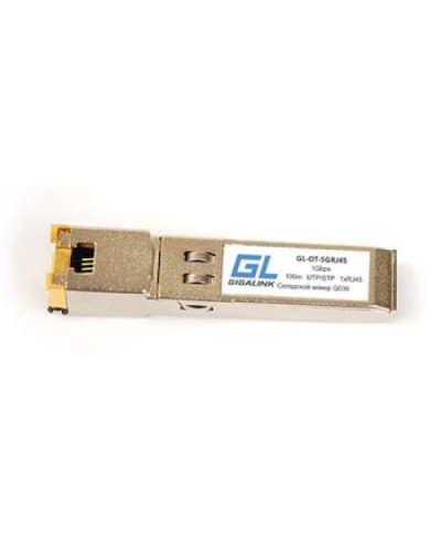 Модуль SFP Gigalink GL-OT-SGRJ45 в Калуге Модули SFP/XFP/GBIC Pintop.ru