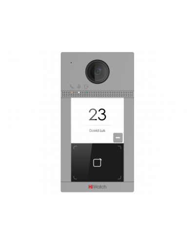 Вызывная панель HiWatch VDP-D4211W(B) в Калуге Вызывные видеопанели малоабонентные Pintop.ru
