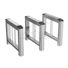 Турникет с распашными створками (Средняя часть) Hikvision DS-K3B220LX-M/Dp65