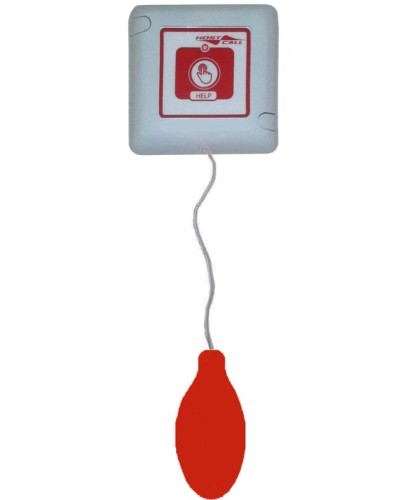 Пневмокнопка вызова влагозащищенная со шнуром Hostcall MP-435W2 в Калуге Система оповещения и трансляции Hostcall Pintop.ru
