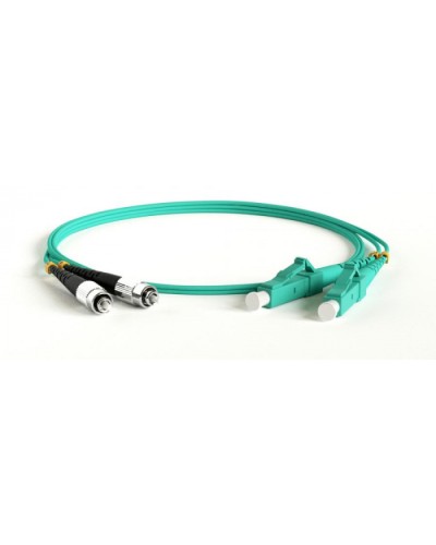 Патч-корд волоконно-оптический Hyperline FC-D2-503-ST/PR-ST/PR-H-20M-LSZH-AQ в Калуге Патч-корды оптические Pintop.ru