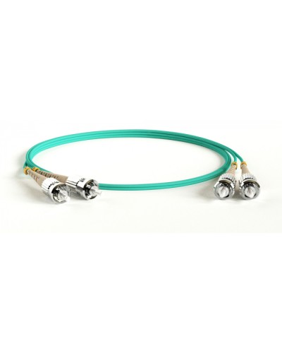 Патч-корд волоконно-оптический Hyperline FC-D2-503-ST/PR-ST/PR-H-50M-LSZH-AQ в Калуге Патч-корды оптические Pintop.ru