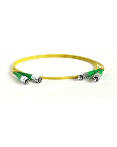 Патч-корд волоконно-оптический Hyperline FC-D2-9-FC/AR-ST/AR-H-10M-LSZH-YL в Калуге Патч-корды оптические Pintop.ru