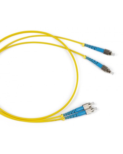 Патч-корд волоконно-оптический Hyperline FC-S2-9-FC/AR-FC/AR-H-1M-LSZH-YL в Калуге Патч-корды оптические Pintop.ru
