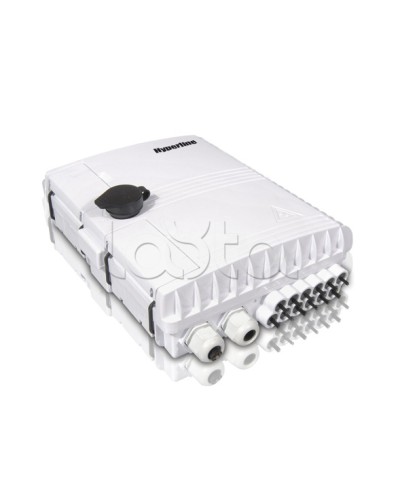 Бокс оптический настенный Hyperline FO-WBI-12A-GY в Калуге Кросс оптический Pintop.ru