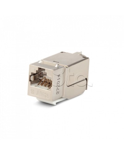 Вставка формата Keystone Jack Hyperline (KJ9-8P8C-C6-90-SH-F) в Калуге Кроссы оптические Pintop.ru