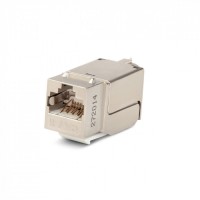 Вставка формата Keystone Jack Hyperline (KJNE-8P8C-C6-90-SH-F-WH)