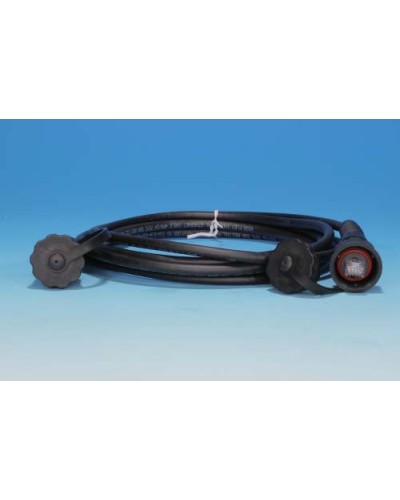 Патч-корд промышленный Hyperline PC-IE-LPM-UTP-RJ45-RJ45-C6-3M-BK в Калуге Патчкорды (медные) Pintop.ru