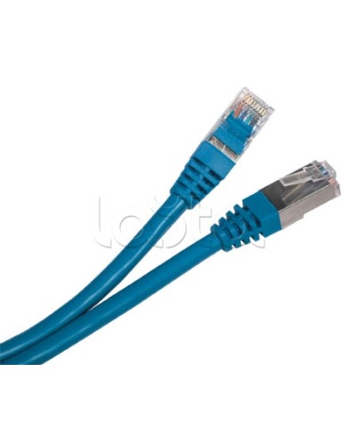Патч-корд RJ45-RJ45, 4 пары, STP, кат.5е, LSZH (2м) Hyperline PC-LPM-STP-RJ45-RJ45-C5e-2M-LSZH-BL в Калуге Патчкорды (медные) Pintop.ru