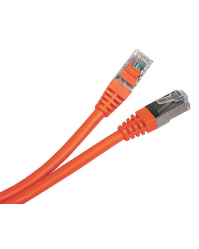 Патч-корд экранированный Hyperline PC-LPM-STP-RJ45-RJ45-C5e-2M-LSZH-OR в Калуге Патчкорды (медные) Pintop.ru