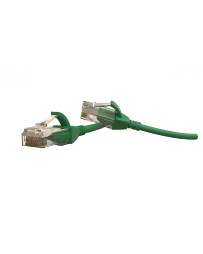 Патч-корд U/UTP Hyperline (PC-LPT-UTP-RJ45-RJ45-C6-1.5M-LSZH-GN) в Калуге Патчкорды (медные) Pintop.ru