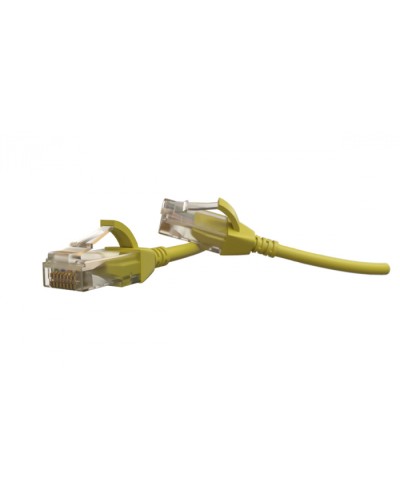 Патч-корд U/UTP Hyperline (PC-LPT-UTP-RJ45-RJ45-C6-2M-LSZH-YL) в Калуге Патчкорды (медные) Pintop.ru