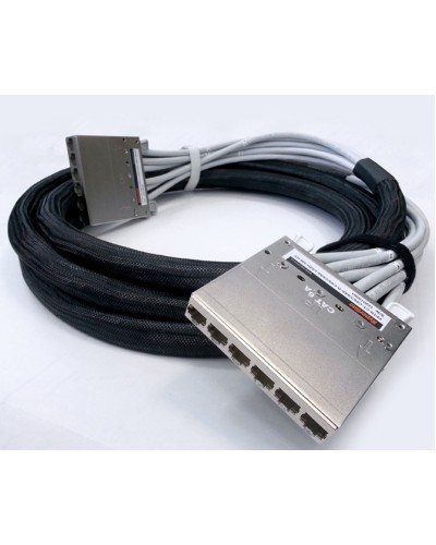 Сборка кабельная претерминированная Hyperline PPTR-CT-CSS/C6-D-CSS/C6-LSZH-9M-GY в Калуге Аксессуары для стоек и шкафов Pintop.ru