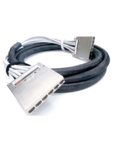 Претерминированная медная кабельная сборка Hyperline (PPTR-CT-CSS/C6S-D-CSS/C6S-LSZH-20M-GY) в Калуге Патч-корды и пигтейлы Pintop.ru