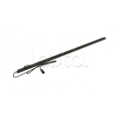 Блок розеток вертикальный черн Hyperline (SHE-32SH-BAV-3PVB)