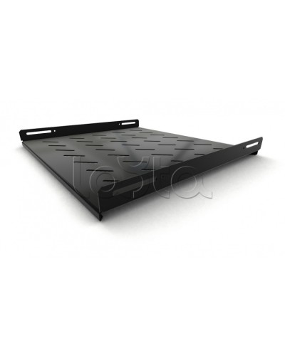 Полка стационарная 1U Hyperline TSH3L-450-RAL9004 в Калуге Полки для шкафов и стоек Pintop.ru